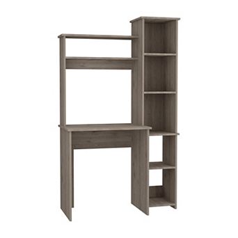 Versalles Writintg Desk, Two Superior Shelves, Bookshelf