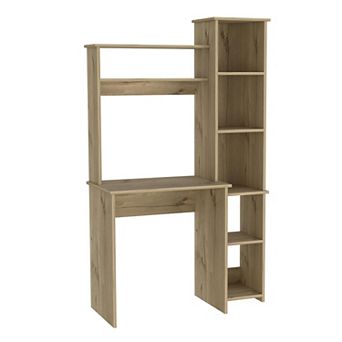 Versalles Writintg Desk, Two Superior Shelves, Bookshelf