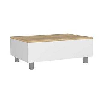 Gambia Lift Top Coffee Table, Four Legs