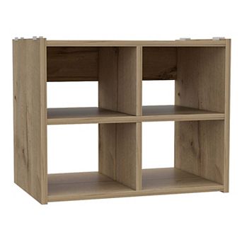 Entryway Stackable Storage Unit, Four Cube Spaces