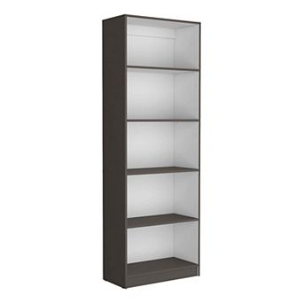 Home 4 Shelves Bookcase With Multi-tiered Storage