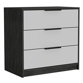 Kaia 3 Drawers Dresser, Superior Top