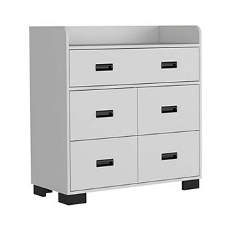 Alyn Dresser, Four Legs, Four Drawers, One Double Drawer, Superior Top
