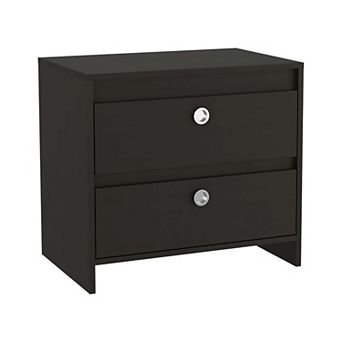 Idaly Nightstand, Superior Top, Two Drawers