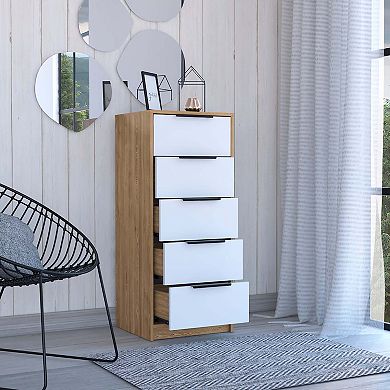 Kaia 5 Drawer Dresser, Vertical Dresser