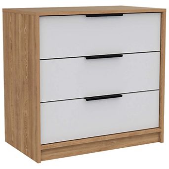 Kaia 3 Drawers Dresser, Superior Top