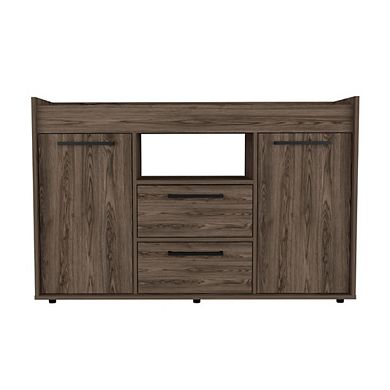 Lyon Sideboard, Two Drawers, Double Door Cabinets