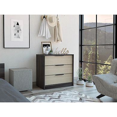 Kaia 3 Drawers Dresser, Superior Top