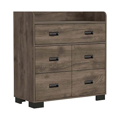 Alyn Dresser, Four Legs, Four Drawers, One Double Drawer, Superior Top