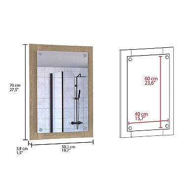 Vanguard Bathroom Mirror, Frame, Looking Glass