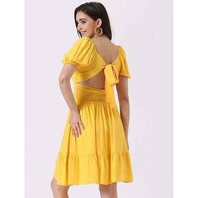 Kohls yellow dress best sale