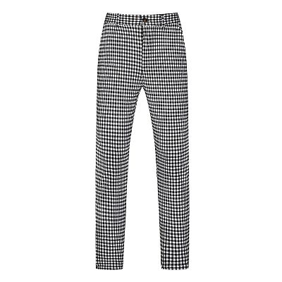 Mens black and white houndstooth pants online