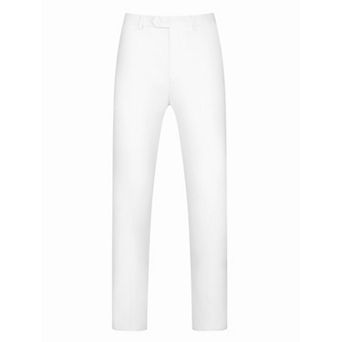 Dress Pants for Men's Classic Fit Flat Front Work Business Trousers