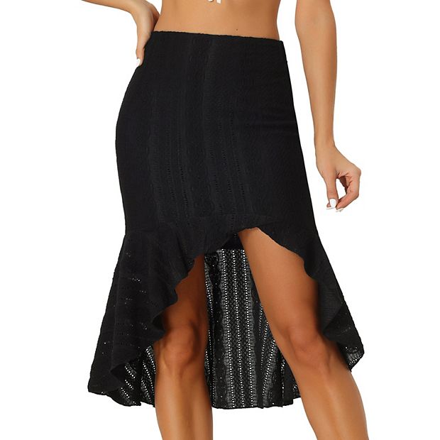 épine lace asymmetry frill skirt lace asymmetry frill skirt（2color） | épine