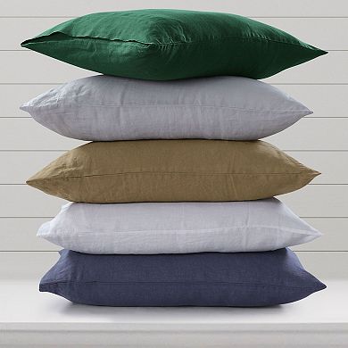 Tribeca Living European Flax Linen Extra Deep Pocket Sheet Set with Pillowcases