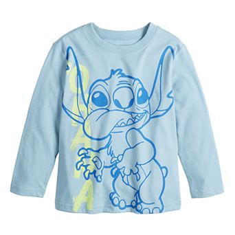 Disney' Stitch Boys Long Sleeve Graphic Tee by Jumping Beans®