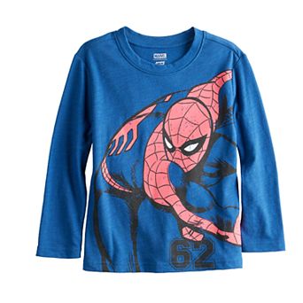 Toddler & Boys 4-12 Jumping Beans® Marvel Spider-Man Adaptive Long Sleeve Graphic Tee