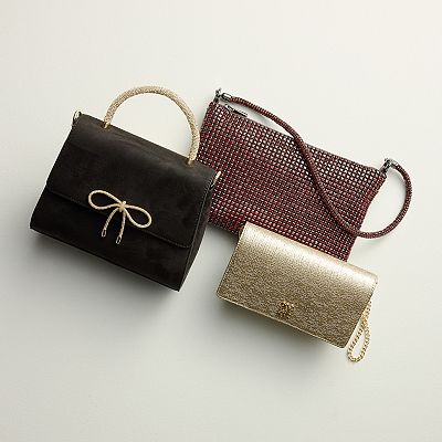 wambach様 Simply Vera Vera Wang Zola Slouchy Rhinestone Shoulder Bag