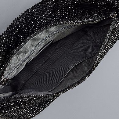 Simply Vera Vera Wang Mali Rhinestone Party Shoulder Bag