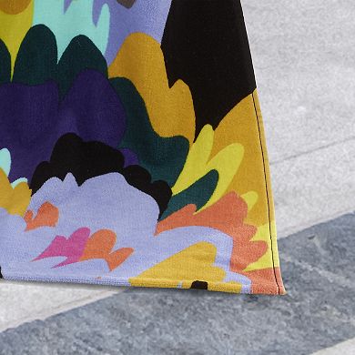 Nicole Miller Bright Bloom Beach Towel
