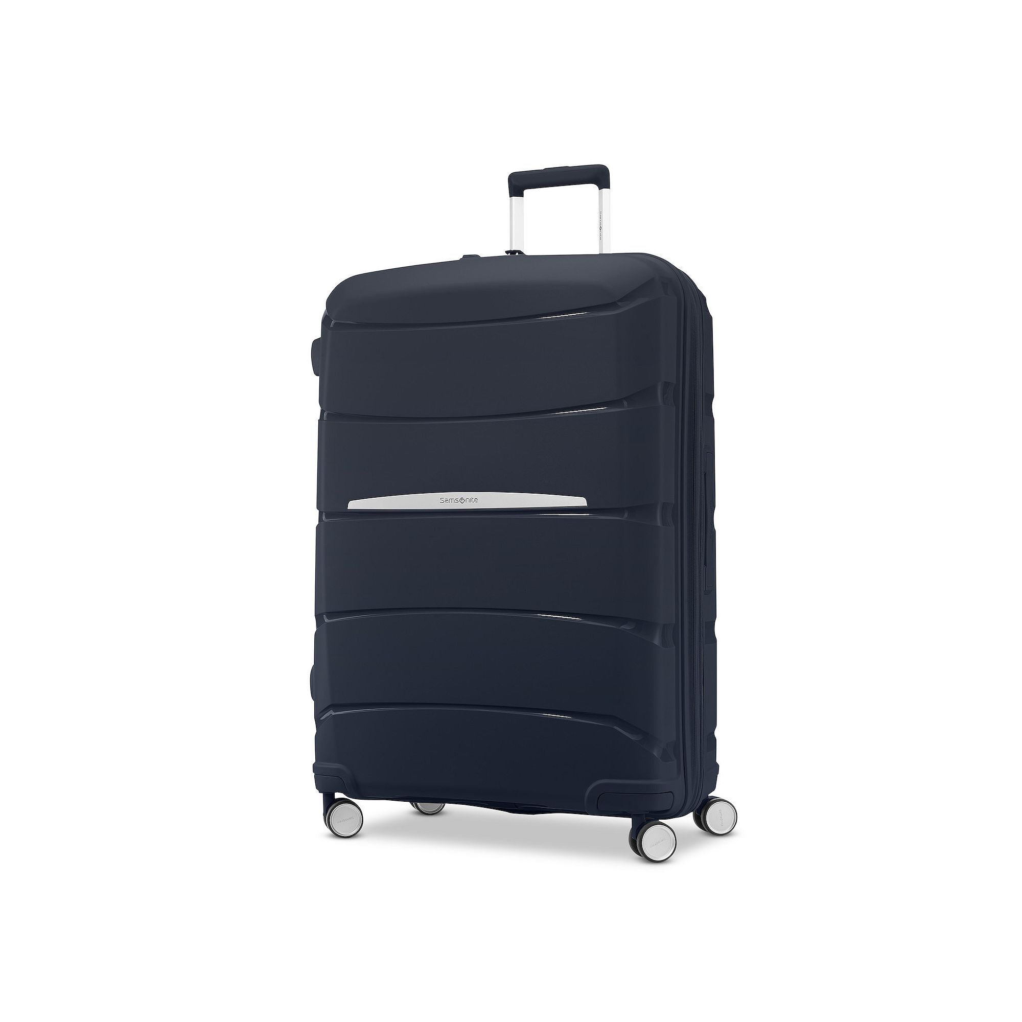 Samsonite Outline Pro Hardside Spinner Luggage, Black Blue