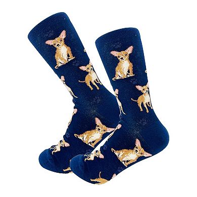 Men's Happy Tails Cat and Dog Socks
