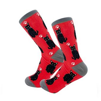 Men's Happy Tails Cat and Dog Socks