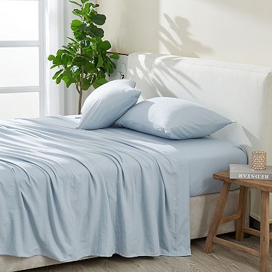 Patina Vie Maison Ultra-Soft Prewashed Microfiber Sheet Set with Pillowcases