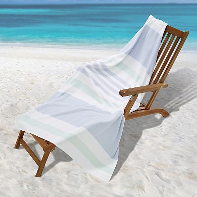 IZOD Stripe Oversized Beach Towel