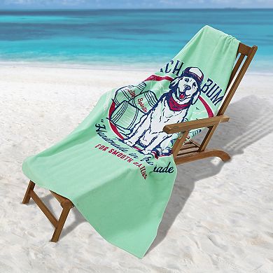 IZOD Beach Bum Oversized Beach Towel