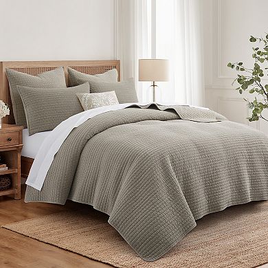 Levtex Home Eyelet Quilt Set or Euro Sham Set