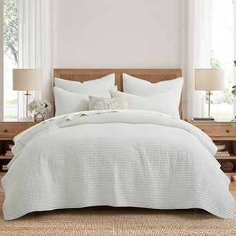Levtex Home Eyelet Quilt Set or Euro Sham Set