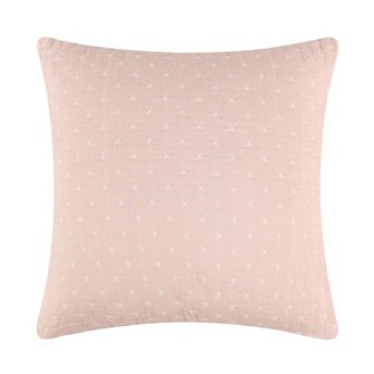 Levtex Home Cross Stitch Square Throw Pillow