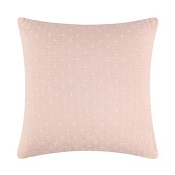 Levtex Home Cross Stitch Square Throw Pillow