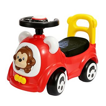 Trimate Toddler Foot to Floor Push and Ride Car with Music