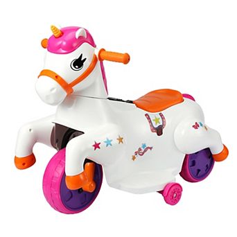 Trimate Ride-On Unicorn Toy with Music