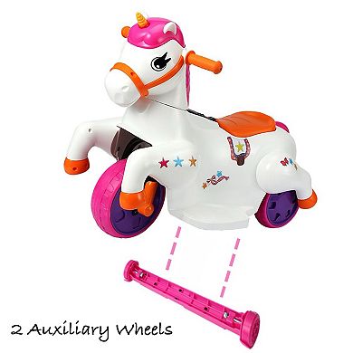 Trimate Ride-On Unicorn Toy with Music