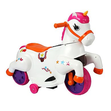 Trimate Ride-On Unicorn Toy with Music
