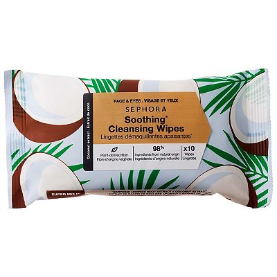 SEPHORA COLLECTION Cleansing + Exfoliating Wipes