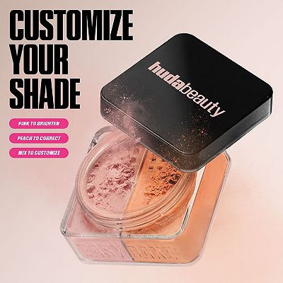 HUDA BEAUTY Easy Bake Loose Powder Brightening + Correcting Duo