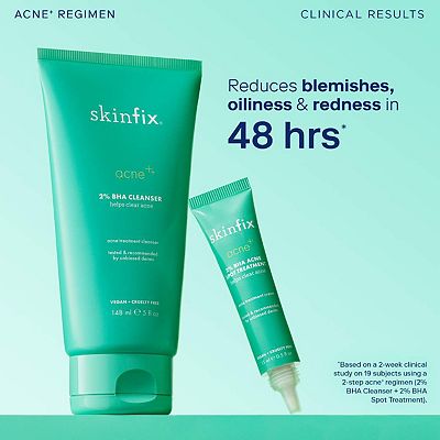Skinfix Acne+ 2% BHA + Azelaic Acid + Niacinamide + AHA Cleanser