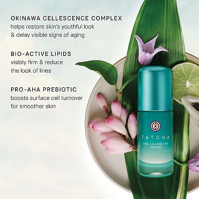 Tatcha The Longevity Skin Strength + Resilience Serum for Visible