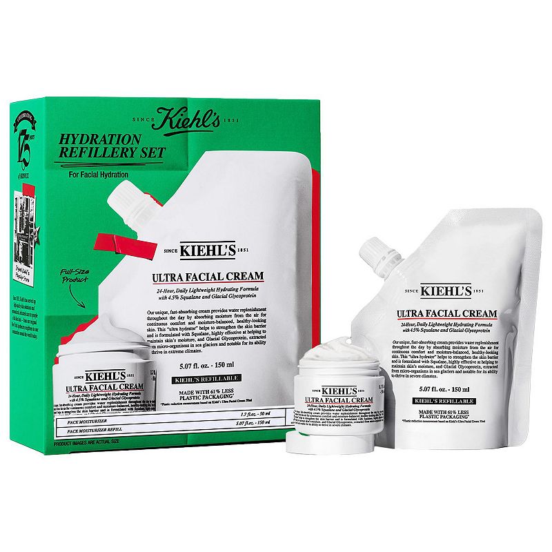 Kiehl's Since 1851 Hydration Refillery Skincare Set, None