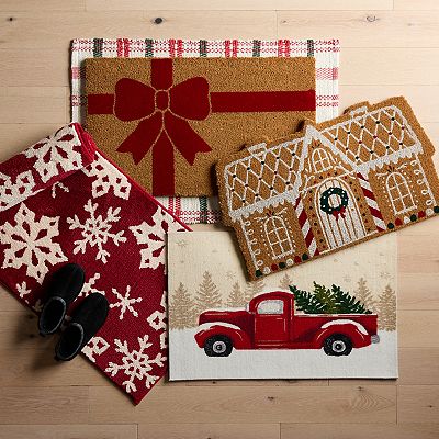 St. Nicholas Square® Gingerbread House Coir Doormat