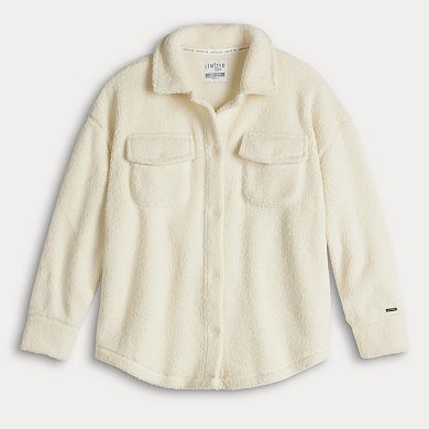 Girls 7-16 Limited Too Sherpa Shacket