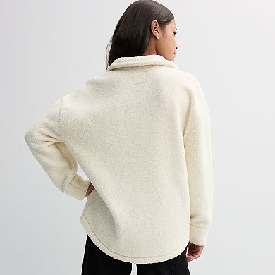 Girls 7-16 Limited Too Sherpa Shacket