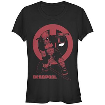 Juniors' Deadpool Samurai Swords Graphic Tee