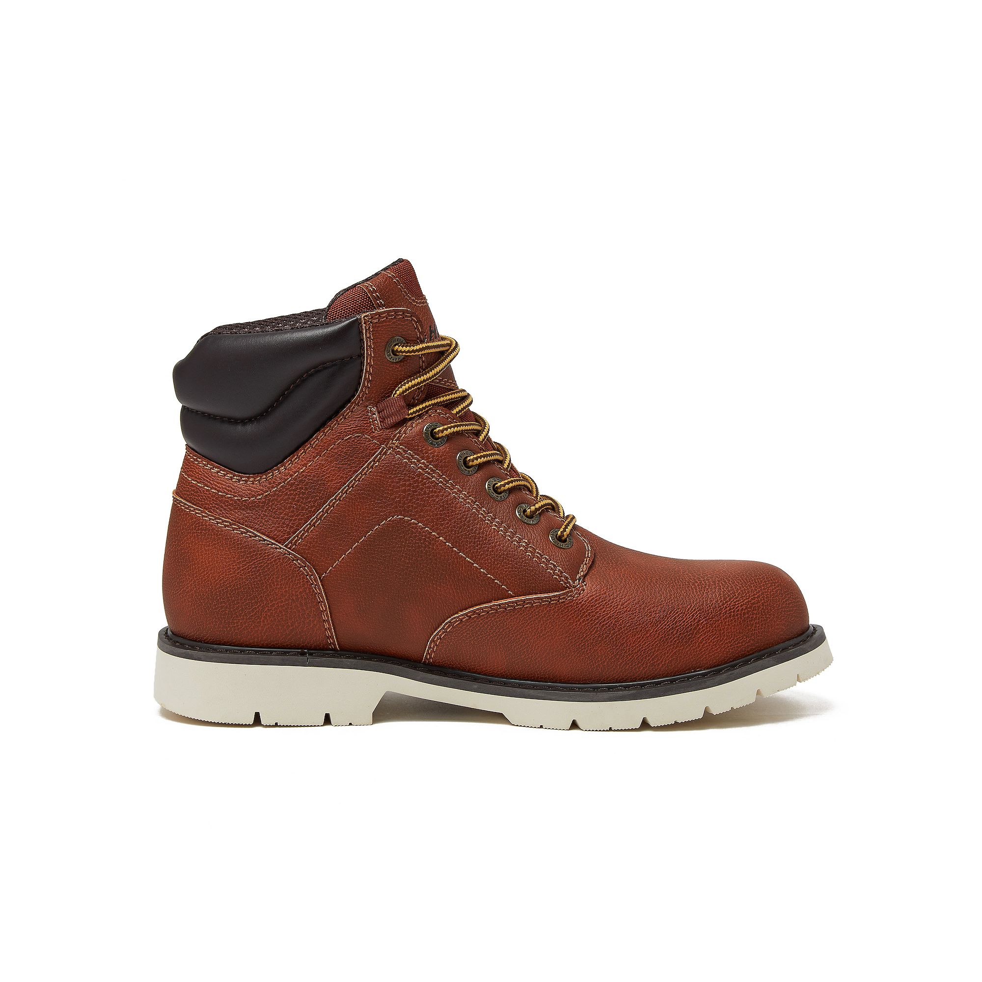 Hi-Tec Gauge Mens Waterproof Work Boots, Size: 8, Brown