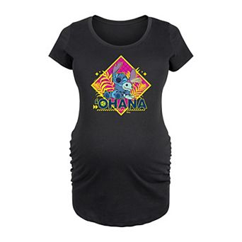 Disney's Lilo & Stitch Maternity Ohana Graphic Tee
