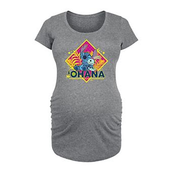 Disney's Lilo & Stitch Maternity Ohana Graphic Tee